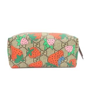 Gucci Strawberry Cosmetic Pouch 576217